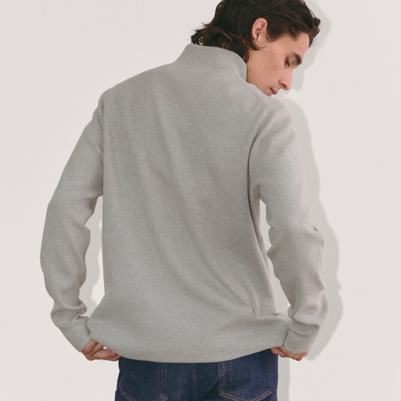 NWT Everlane The No-Sweat Quarter-Zip (Sz M) - Picture 3 of 16